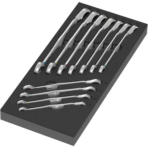 Wera 9733 11 Piece Foam Insert 6001 Joker Switch Spanner Set – image 2