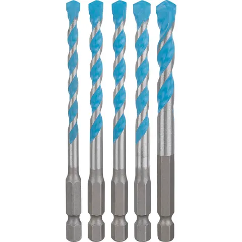 Bosch EXPERT 5 Piece HEX-9 Multi Construction Drill Bit Set – 2608902290 – image 3