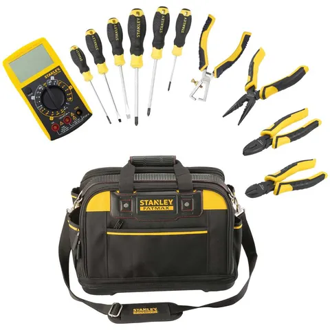 Stanley 7 Piece Tool Kit & Multimeter – image 2