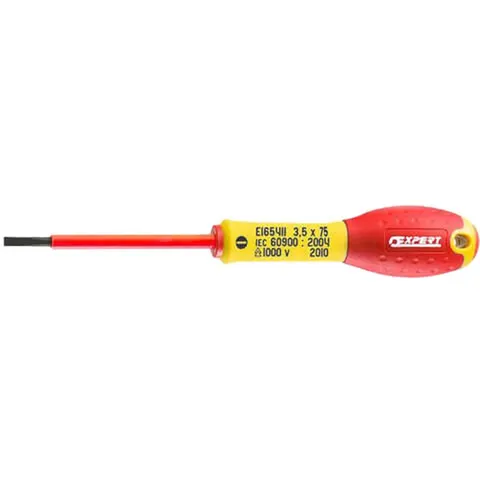 Expert by Facom VDE Insulated Parallel Slotted Screwdriver – E165411 – image 2