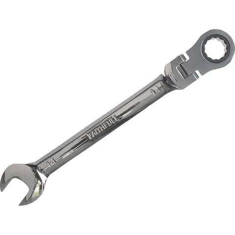 Faithfull Flexible Ratchet Combination Spanner 14mm – image 3
