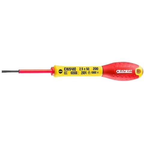 Expert by Facom VDE Insulated Parallel Slotted Screwdriver – E165410 – image 2
