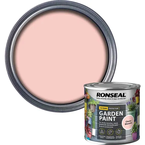 Ronseal Garden Paint Cherry Blossom 250ml – image 3