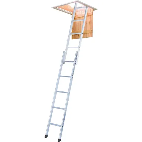 Werner SPACEMAKER 2 Section Sliding Loft Ladder – image 2