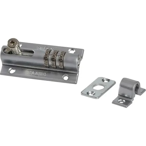 Henry Squire 3 Wheel Recodeable Combination Bolt Lock – Chrome – image 4