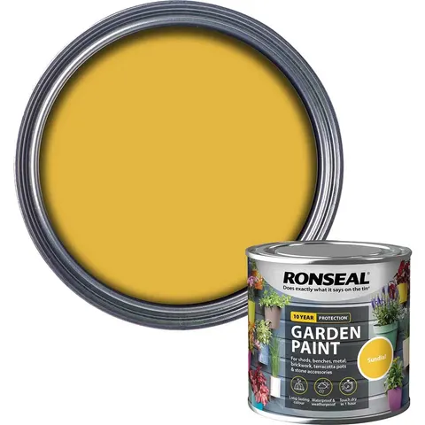 Ronseal Garden Paint Sunburst 250ml – image 4