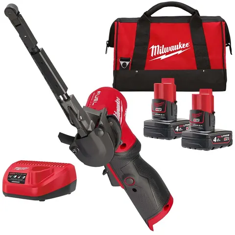 Milwaukee M12 FBFL13 Fuel 12v Cordless Brushless Belt Sander – M12FBFL13402B – image 2