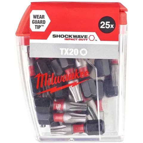 Milwaukee Shockwave Impact Duty Torx Screwdriver Bits – 4932430875 – image 2