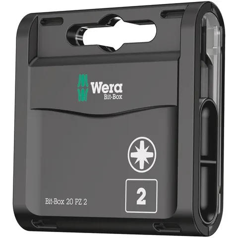 Wera Bit-Box Extra Hard Pozi Screwdriver Bits – image 2