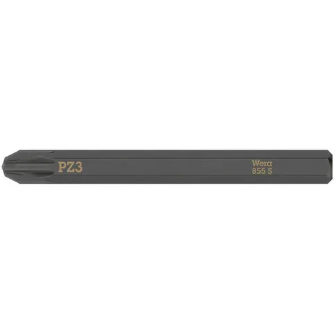 Wera 855 S Pozi Screwdriver Bit for Hand Impact Drivers – 855S – image 2