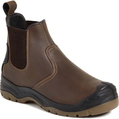 Apache AP71 Safety Dealer Boots Brown Size 13 – image 2