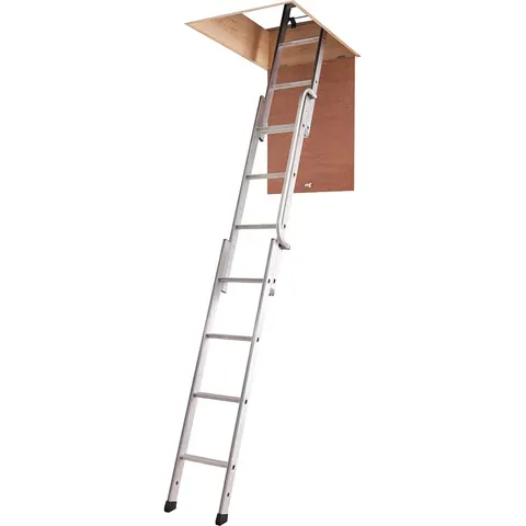 Werner EASIWAY 3 Section Sliding Loft Ladder – image 2