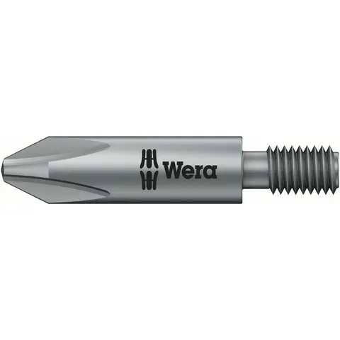 Wera 851/12 PH Extra Tough M5 Threaded Drive Phillips Screwdriver Bits – image 2