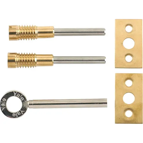Yale 8013 Dual Screw Window Lock – Brass – image 3