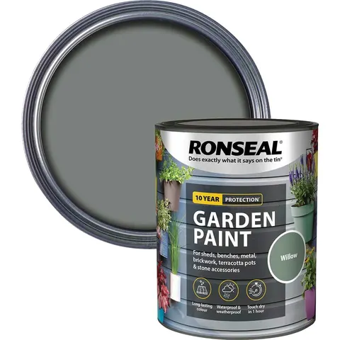 Ronseal General Purpose Garden Paint Willow 750ml – image 3