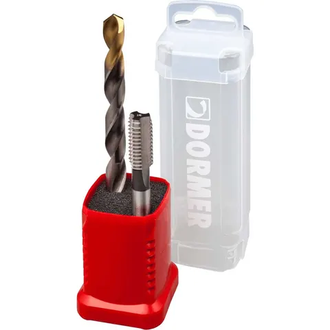 Dormer Hss Duo M6 Second Tap + A002 Drill Bit – image 2
