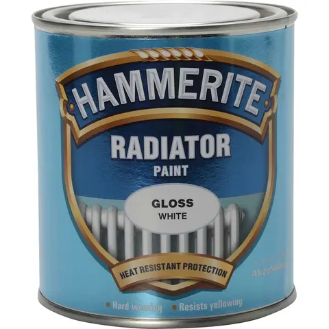 Hammerite Radiator Enamel Paint – Gloss White – image 3