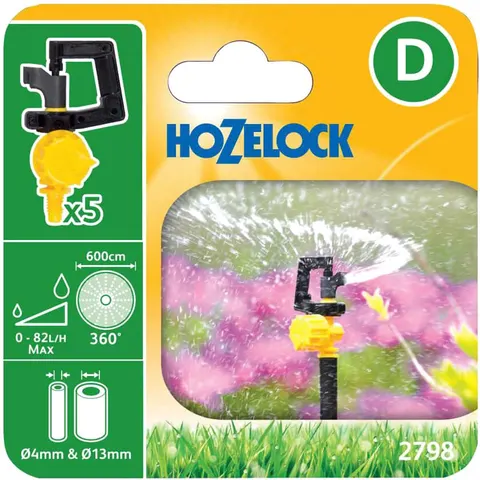 Hozelock MICRO 360° Vari Rotor Mini Adjustable Sprinkler – image 3