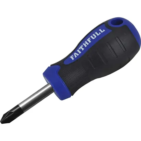 Faithfull Stubby Pozi Screwdriver – image 4
