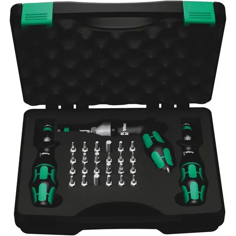 Wera 7440/41/42 Torque Screwdriver and Bit Set – image 2