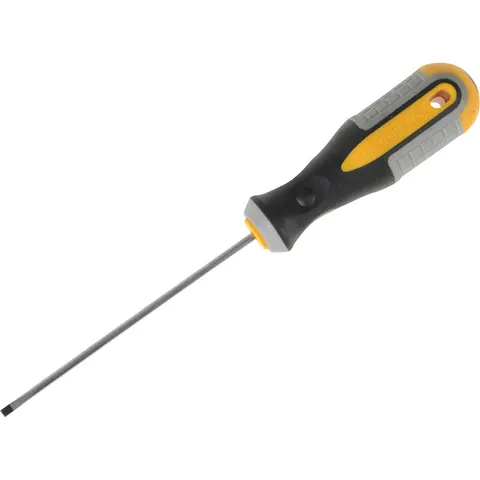 Roughneck Soft Grip Magnetic Slotted Terminal Screwdriver – image 3