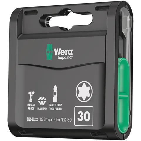 Wera Bit-Box Impaktor Torx Screwdriver Bits – BITBOX15IMPAKTORTX – image 2