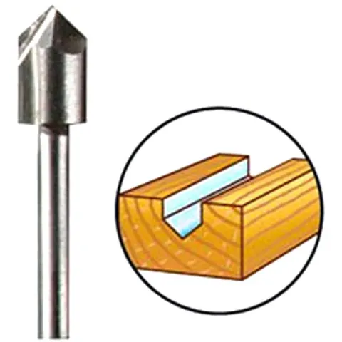 Dremel 640 V Groove Router Bit – image 2