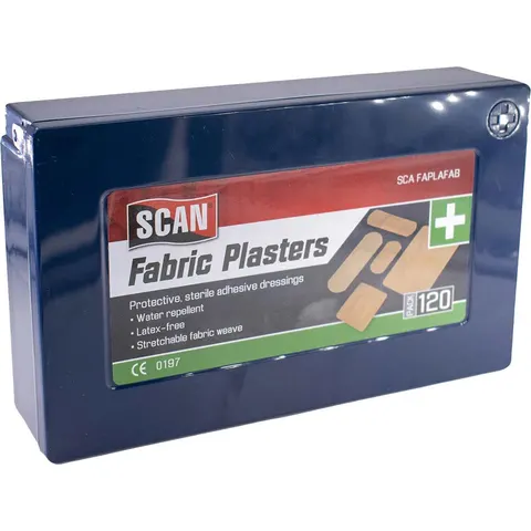 Scan Hypoallergenic Fabric Plasters 100 Assorted SCAFAPLAFAB – image 2