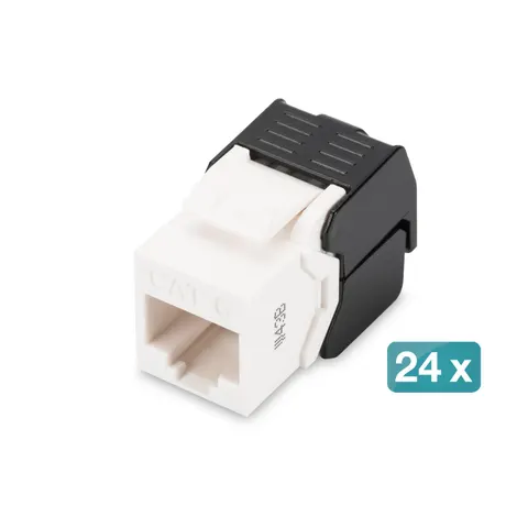 DIGITUS Keystone Modul Kat.6, ungeschirmt, 24er Set – Bild 2