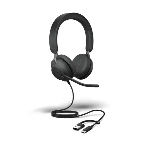 Jabra Evolve2 40 SE – Schwarz – Bild 2