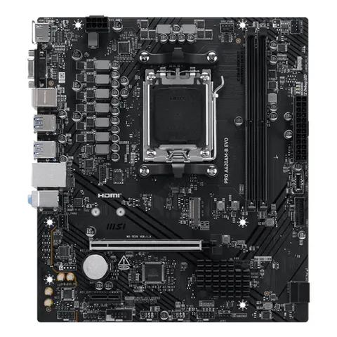 MSI PRO A620AM-B EVO – Schwarz – Bild 3