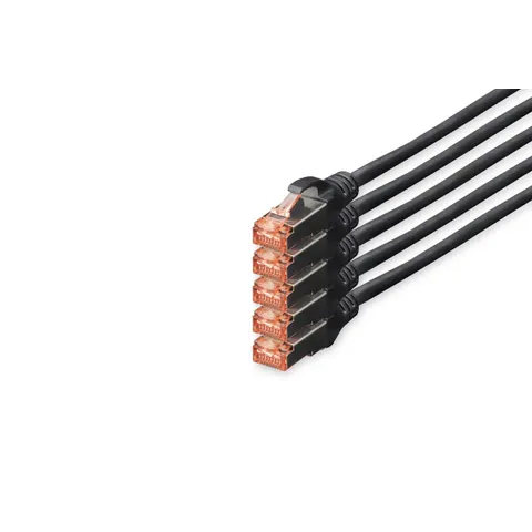 Digitus CAT 6 S/FTP Patchkabel, 5 Stück – DK1644100BL5 – Bild 3