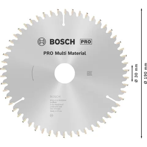 BOSCH Multi Material Kreissägeblatt 1 St. – 192996 – Bild 2