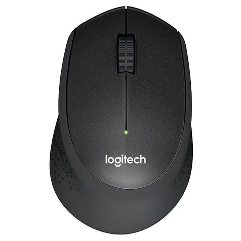 Logitech M330 SILENT PLUS kabellose Maus - schwarz – Bild 2