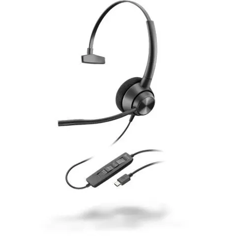 HP Poly EncorePro 310 USB-C Monoaural Headset TAA – Bild 2
