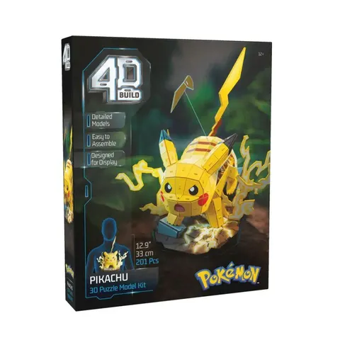 Spin Master 4D Figur Pokemon Pikachu 80910 – Bild 2
