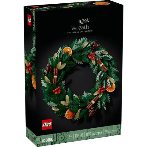 LEGO® Icons 10340 Weihnachtskranz – Bild 2