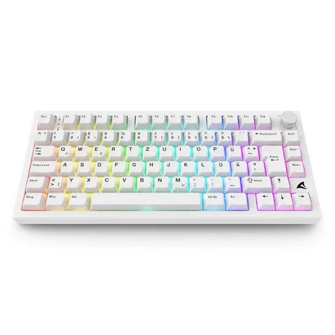 Sharkoon SKILLER SGK55W DE-Layout white – Bild 3