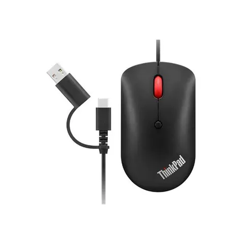 Lenovo ThinkPad USB-C Maus – Raven Black – Bild 3