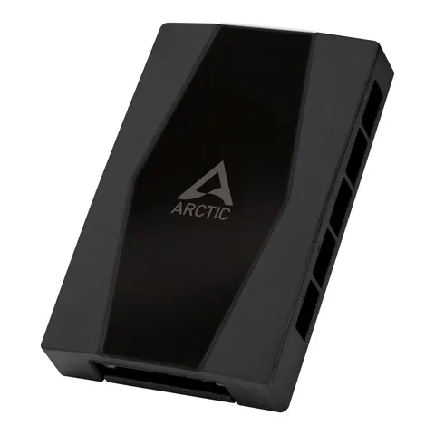 Arctic Case Fan Hub – Schwarz – Bild 3