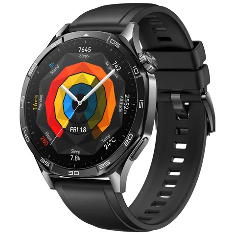 Watch GT5 46mm, Schwarz Smartwatch – Bild 4