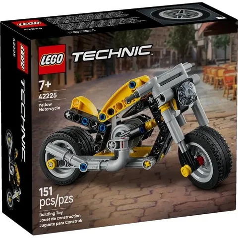 42225 LEGO® TECHNIC Gelbes Motorrad – Bild 4