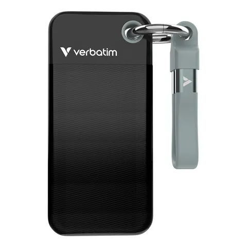 Verbatim Pocket SSD - 2 TB, Schwarz, Grau – Bild 2