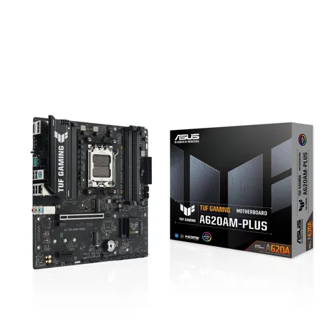 ASUS AMD A620A micro-ATX MB 4xDDR5 – Schwarz – Bild 3