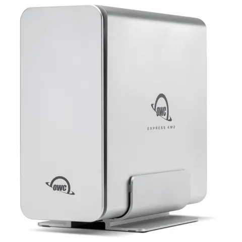 OWC Express 4M2 SSD-Gehäuse silber – Bild 2