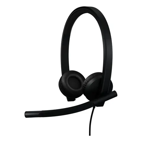 Logitech H570e Headset – Schwarz – Bild 2