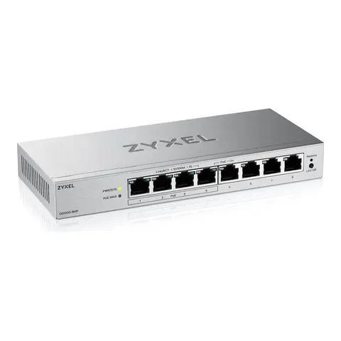 Zyxel GS1200-8HPV3 Switch – Silber – Bild 3