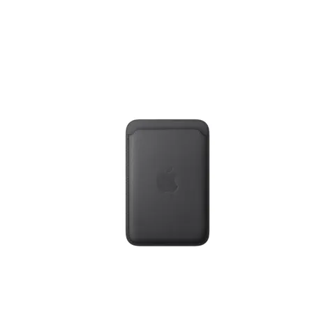 Apple iPhone Feingewebe Wallet mit MagSafe, Schwarz – Bild 2