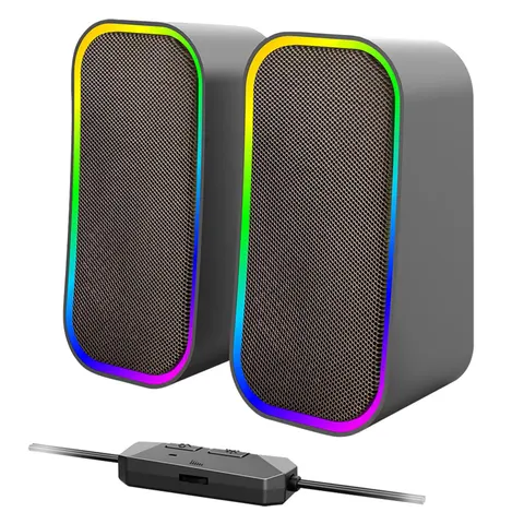 Speedlink TOKEN RGB Gaming Stereo Speaker, schwarz – Bild 2