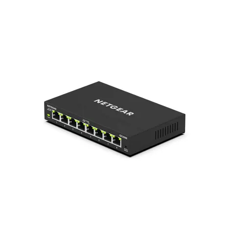 NETGEAR GS308E Plus Switch 8x 1G Ethernet – Schwarz – Bild 3